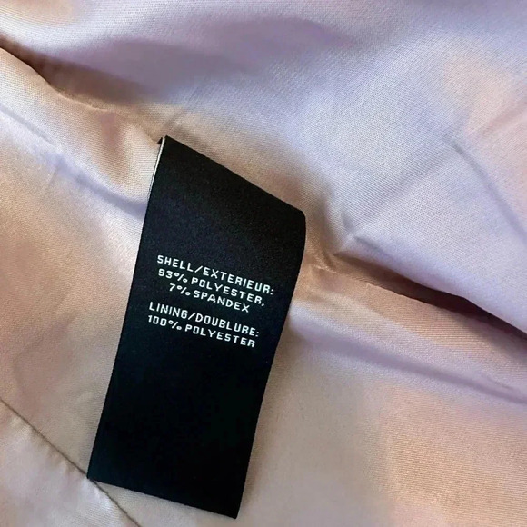 7 for all mankind, blush/nude double breasted blazer - Picture 6 of 7